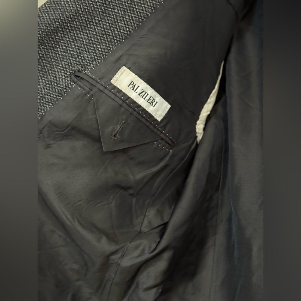 Pal Zileri Loro Piana Cashmere Blazer Men’s 42R Gray Sport Coat Italy - Picture 2 of 13